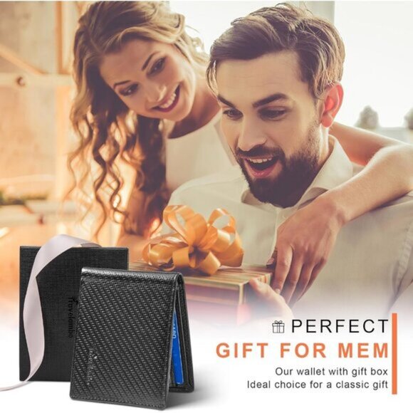 ⚡Travelambo Men Weaved Black Genuine Leather Handmade Bifold Stylish Wallets - Picture 7 of 9